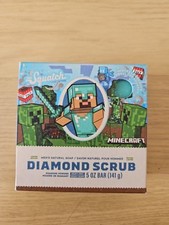 Dr Squatch Minecraft Diamond Scrub Men's Soap 141g