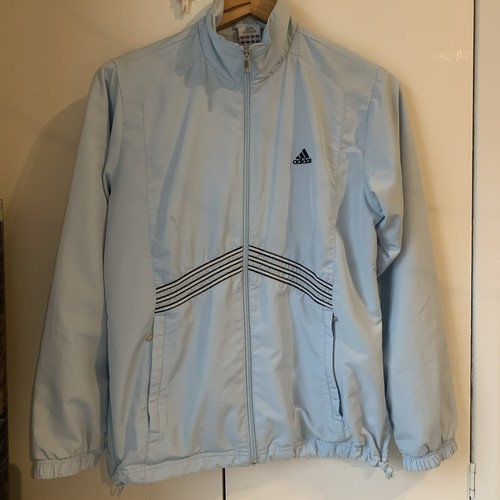 Ladies retro baby blue adidas - blue,