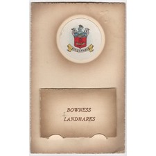 BOWNESS Cumbria Novelty Pull Out Postcard, Postmarked 1912