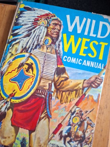 Vintage wild west comic - vintage, annual