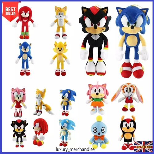 Sonic the hedgehog plushie - the,