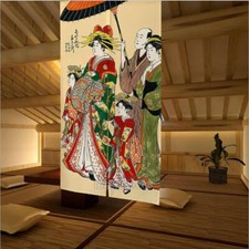 Noren Ukiyoe Women Doorway