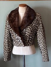 Fur Ocelot Animal Print Short