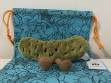 Jellycat Amuseable 12cm Pickle Soft Toy – BNWT+Bag, Perfect Christmas Gift