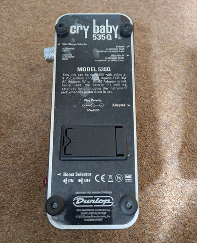 Dunlop cry baby 535q analogue - baby,