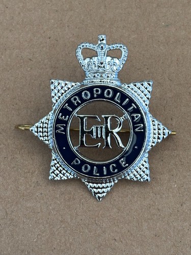 Obsolete met enamel cap badge - obsolete,