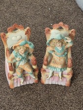 Antique pair of Bisque