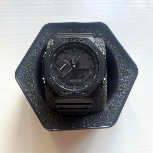 Casio shock 2100 black - g-shock,