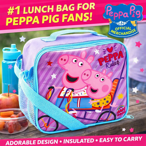 Girls peppa pig rules zip - girls,