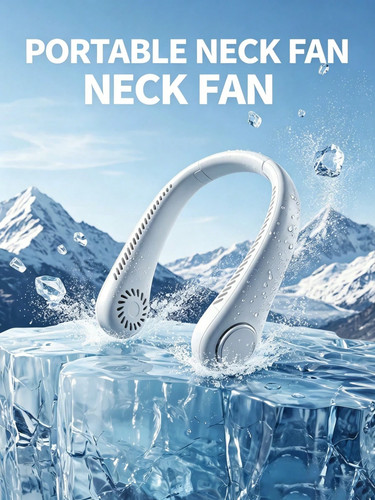 Portable neck fan rechargeable - fan,