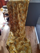 Vintage Retro Flower Power Curtains