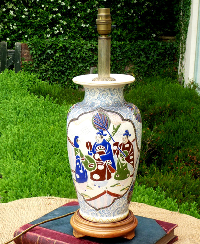 Chinese oriental table lamp - chinese,