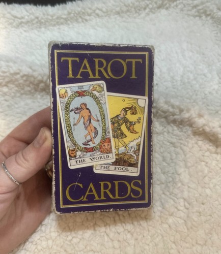 Vintage tarot cards 1987 - tarot,