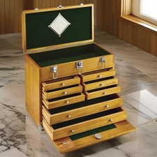 8 Drawer Hard Wood Tool Chest