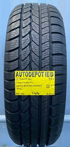 215 65r16c continental - continental, vanco