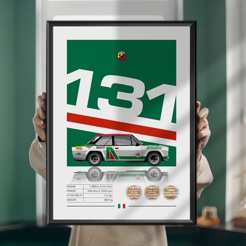 Fiat abarth 131 rally wrc - abarth, 131,