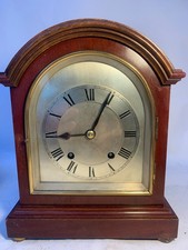 Small Mahogany Quarter Striking Bracket Clock(ting tang)