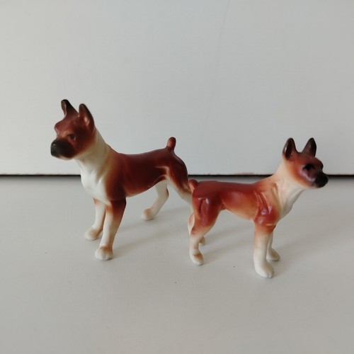Vintage porcelain boxer - porcelain,
