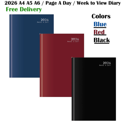 2026 a6 diary - a5,, to