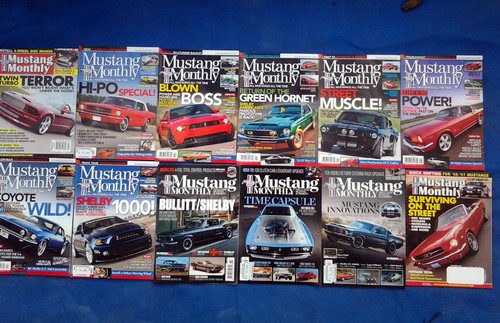 Mustang monthly magazines - mustang,