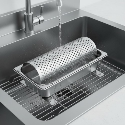 Stainless steel butter roller - stainless,