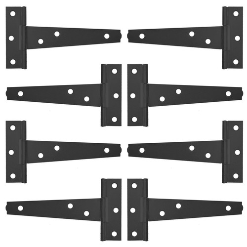 Black tee hinges small - 8,