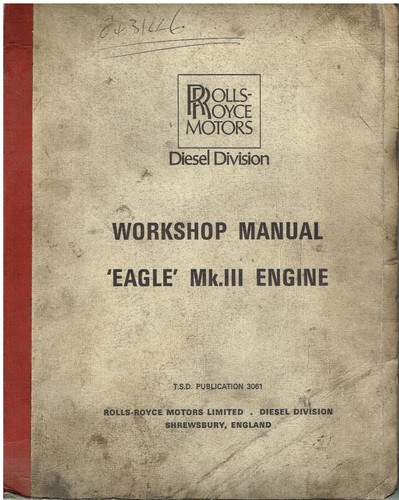 Rolls royce eagle mk3 diesel - rolls,