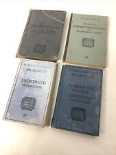 Selection Of 4 Vintage Pitman’s Shorthand Books
