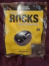 National Geographic Precious Rocks Gems And Minerals #26 With Hematite Sample