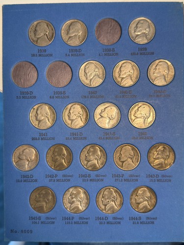 Jefferson nickel starter set - jefferson,