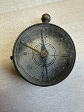Antique Brass Pocket Compass
