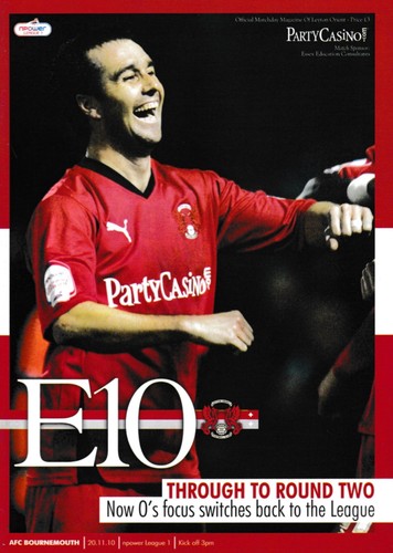 Leyton orient 2010 home - orient,