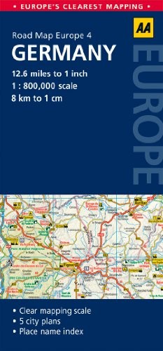 Germany road map - 4., germany:
