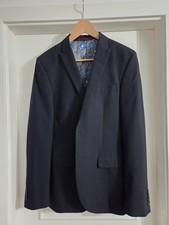 Next Mens Slime Fit Navy