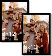 8X12 Picture Frames Black 1 or