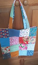 Handmade Patchwork  Tote  Bag