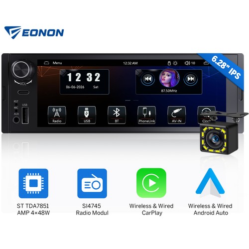 Car radio head - unit, 6.28"