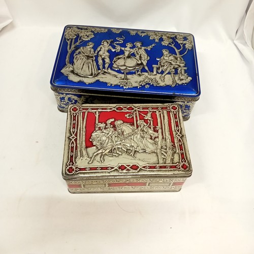 Riley toffee vintage tin - toffee, set