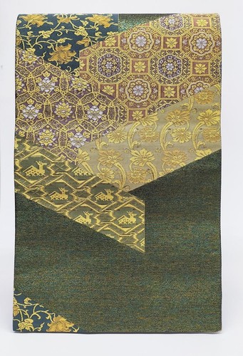 Japanese fukuro obi - obi, silk