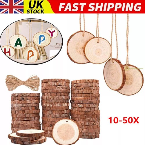 50pcs wood slices round - 10-50pcs,