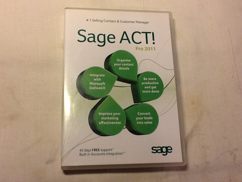 Sage act pro 2011 - sage,