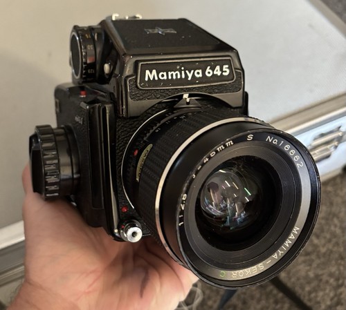 Mamiya m645j 120 camera - camera, w/