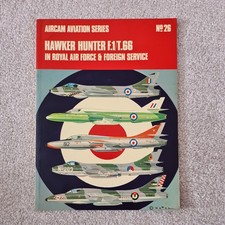 AIRCAM AVIATION SERIES #26 HAWKER HUNTER F.1/T.66 IN ROYAL AIR FORCE & FOREIGN S