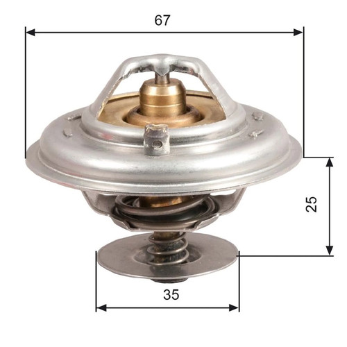 Gates thermostat coolant fits - gates, thermostat,coolant