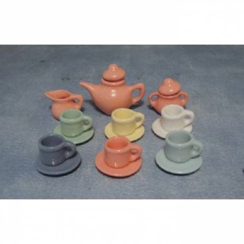 Art deco tea set - deco, house