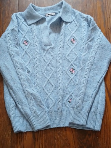 New blue cotton traders ladies - cotton,