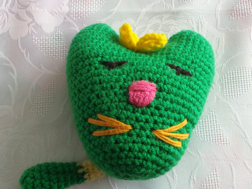Baby soft toy - baby, cat