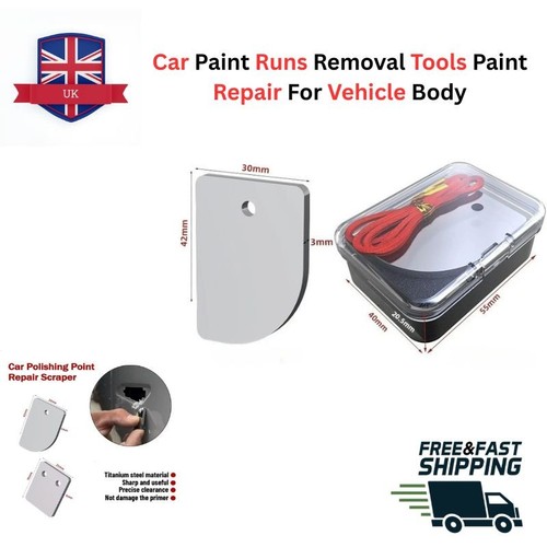 Car paint runs - paint, tools