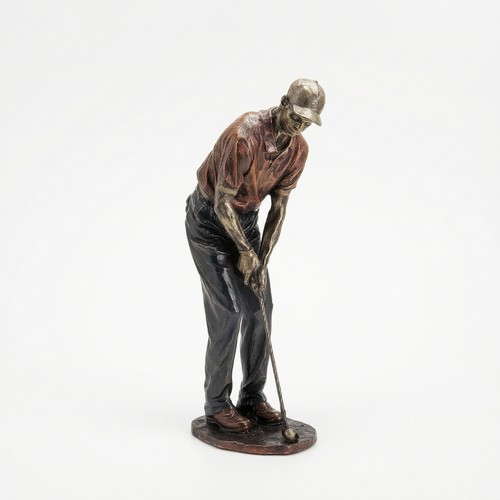Golfer sculpture resin golf - resin,