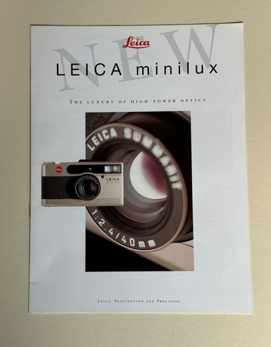 Leica minilux product - minilux,,